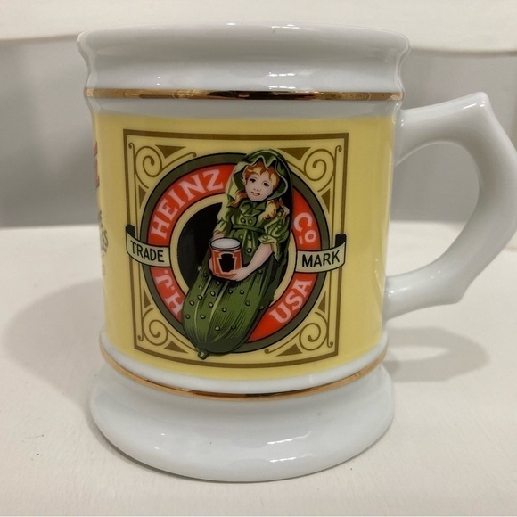 THE CORNER STORE PORCELAIN VINTAGE MUG COLLECTION HEINZ PICKLES MUG - 8oz - Picture 3 of 5